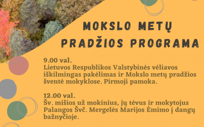Mokslo metų pradžios programa