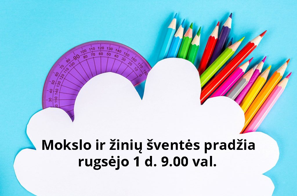 Mokslo ir žinių šventės pradžia