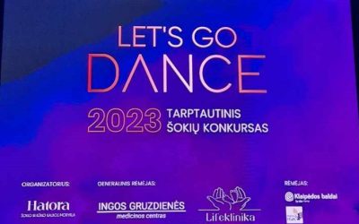 Tarptautinis šokių konkursas „Let‘s go Dance 2023“