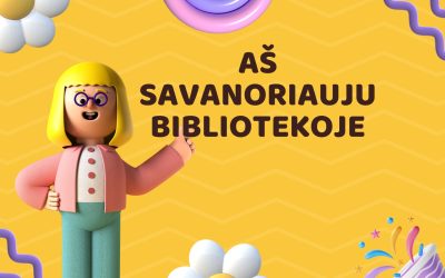 Ketvirtokai savanoriauja bibliotekoje
