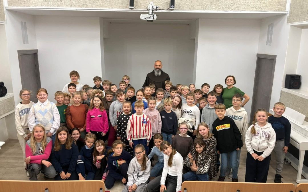 Susitikimas su broliu pranciškonu Algirdu