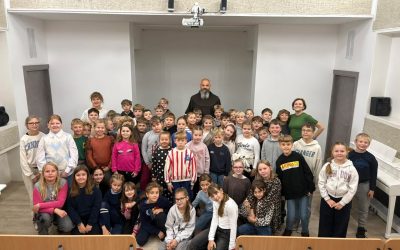 Susitikimas su broliu pranciškonu Algirdu